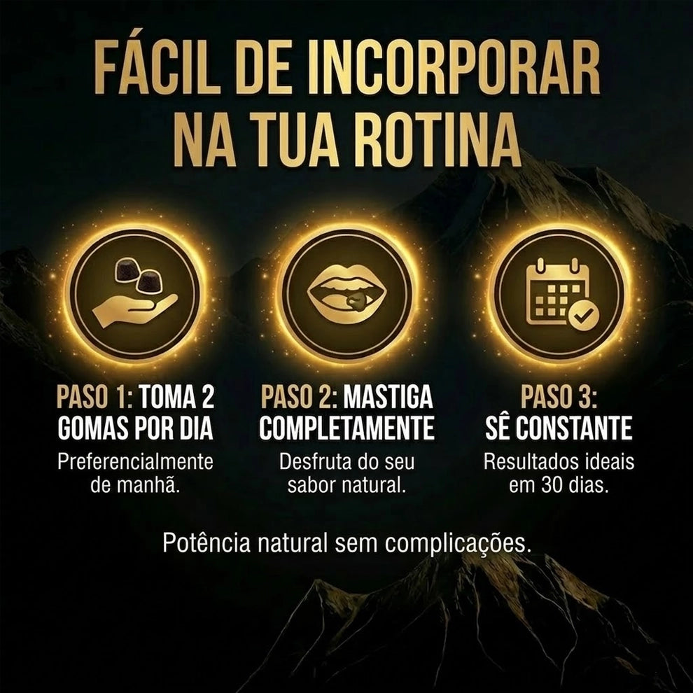 Vitanor™: Energia, Força e Vitalidade — Numa Goma