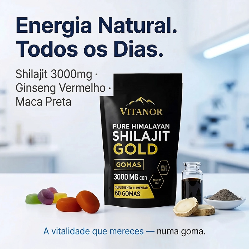 Vitanor™ — A Goma que Desperta o Homem que Eras