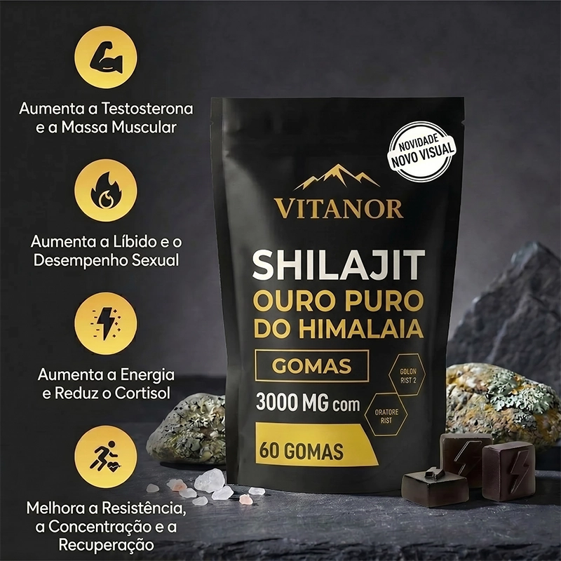 Vitanor™ — A Goma que Desperta o Homem que Eras